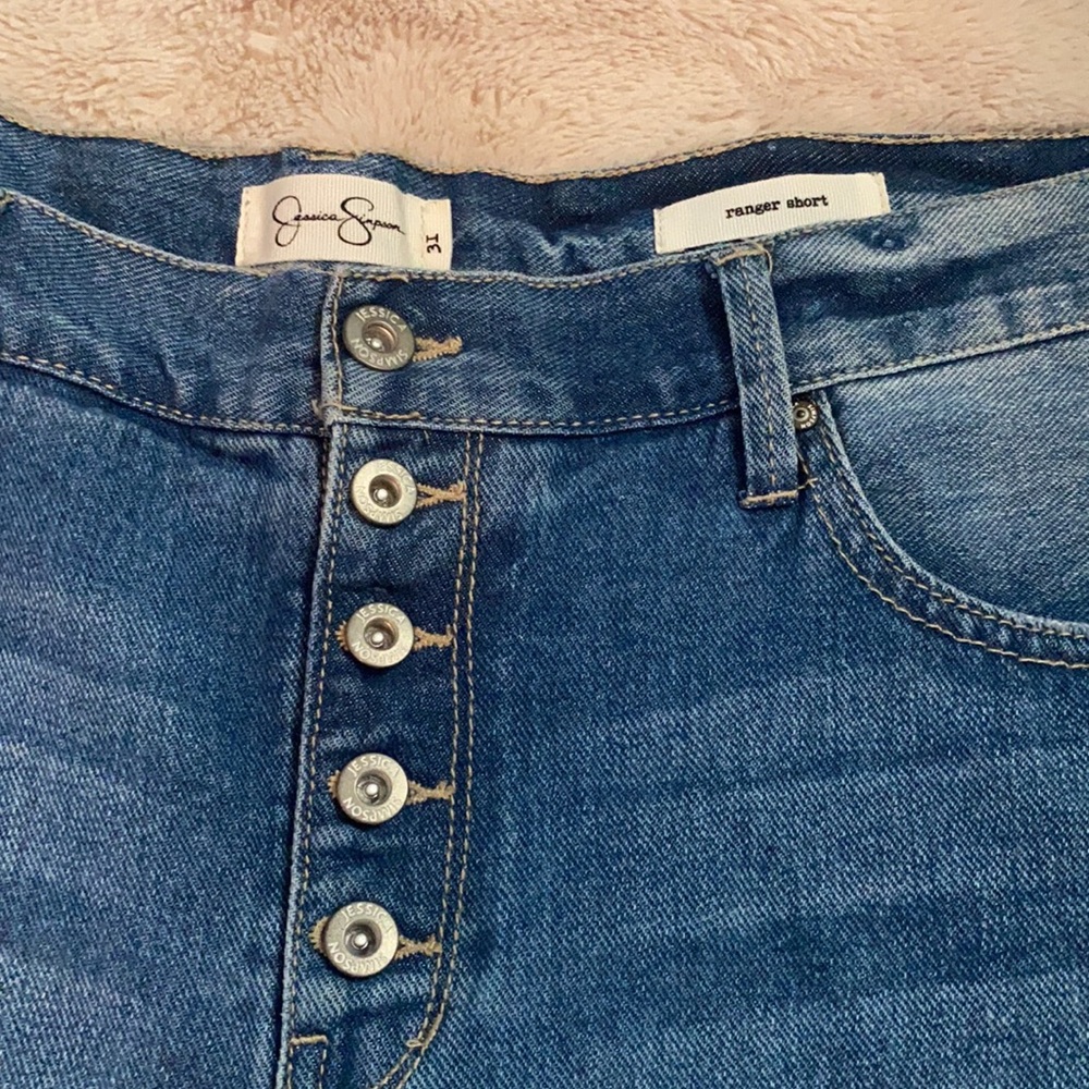 Jessica Simpson Denim Ranger Shorts with tags - Picture 4 of 9